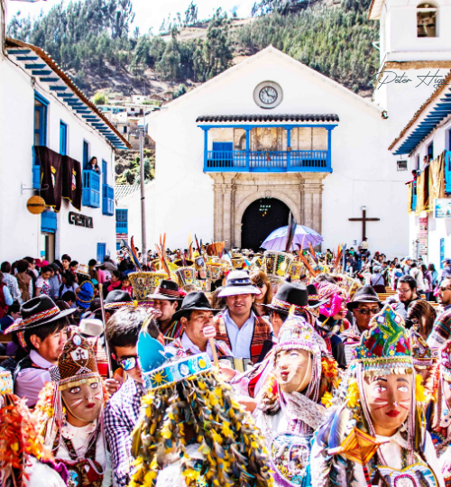 fiestas populares virgen del carmen peru