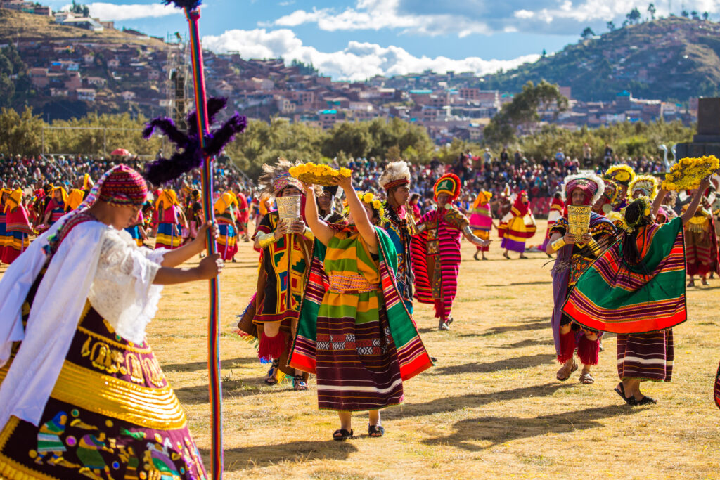 inti raymi sirvientes reales